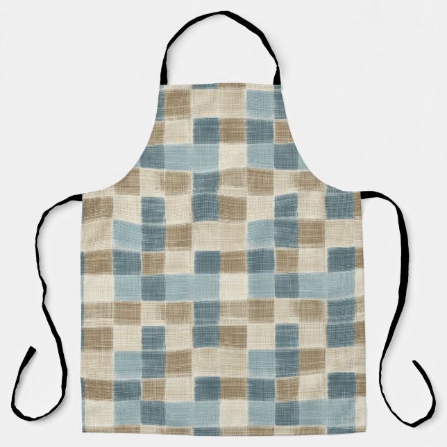 Rustic Plaid Apron (Front)