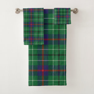 Rustic Plaid Check Duncan Tartan Bath Towel Set