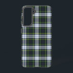 Rustic Plaid Clan Gordon Green White Tartan Samsung Galaxy Case<br><div class="desc">With our custom tartan phone cases,  you can express your unique style and heritage. Whether you simply love the look of tartan or a bit nostalgic with your roots,  our cases are a great way to show off your personality. Plaid Clan Gordon Green White Tartan Samsung Galaxy S21 Case</div>