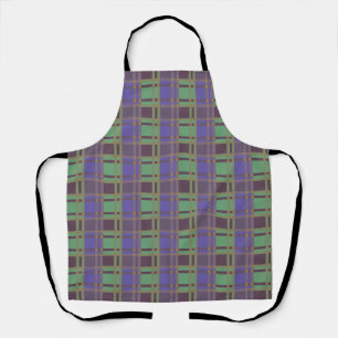 "Rustic Plaid Elegance" Pattern Apron