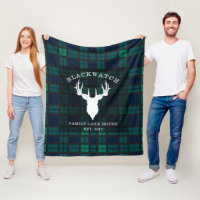 Rustic Plaid Elegant Blackwatch Tartan