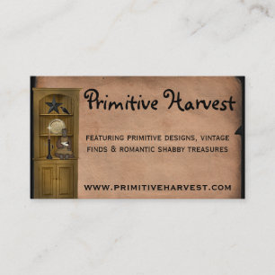 Rustic Primitive Business Card