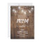 Rustic Prom Invitation