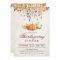 Rustic Pumpkin Fall Thanksgiving Dinner Invitation