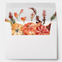 Rustic Pumpkin & Floral