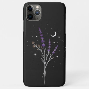 Rustic purple floral & moon      Case-Mate iPhone  Case