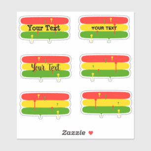 Rustic Rasta Stripes