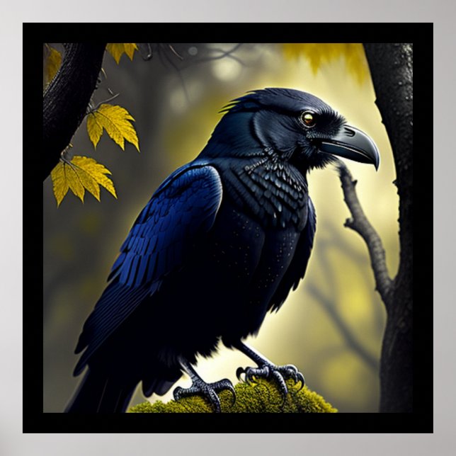 Rustic Raven - Natures Guardian Poster (Front)