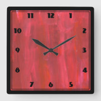 Rustic Red Abstract
