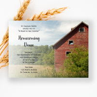 Rustic Red Barn Country Homecoming Dance