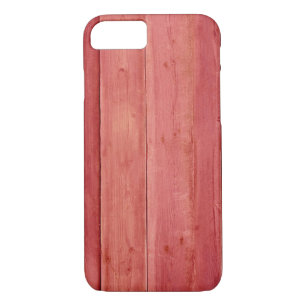 Rustic Red Wooden lovely Case-Mate iPhone Case