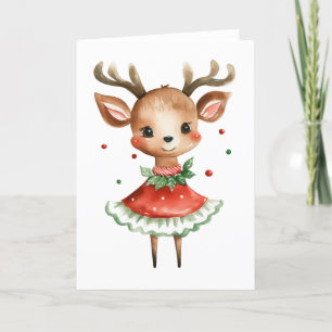 Rustic Reindeer Card