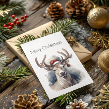 Rustic Reindeer Christmas, custom