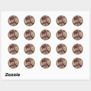 Rustic Relic Classic Round Sticker