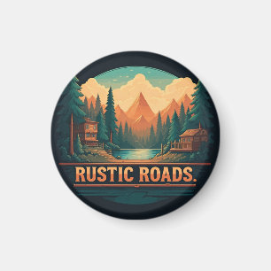 Rustic Roads  Magnet