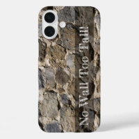 Rustic Rock Wall Texture Photograph Template