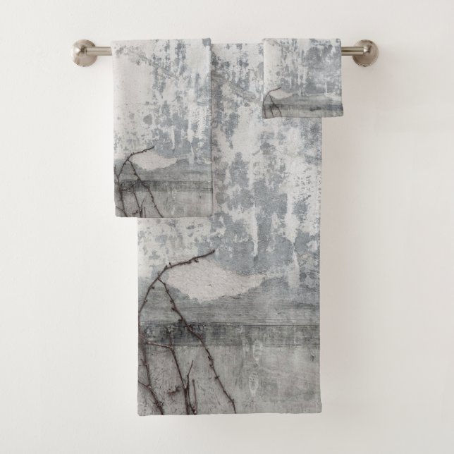 Rustic Roman Wall #4 #texture #decor #art  Bath Towel Set (Insitu)