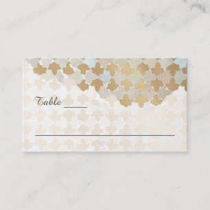 Rustic Romance Wedding   Name Cards & Tips on Back