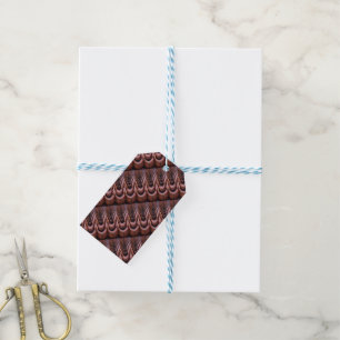 Rustic Roof Tiles with Unique Perspective Gift Tags