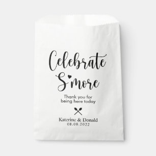 Rustic S’more Love Wedding Favour Bag
