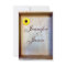 Rustic Shadow Box Sunflower Wedding Invitation