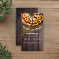 Rustic Slice Slice Pizza Baby Shower