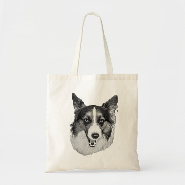 Rustic Smile Carrier Tote Bag (Front)