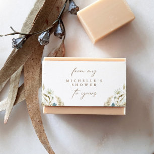 Rustic Soap Belly Band Label Wrap Belly Band Invitation Belly Band