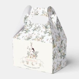 Rustic Some Bunny is One Floral Girl Cottagecore Favour Box