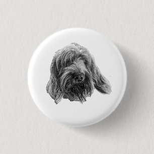Rustic Spinone Badge