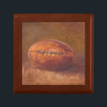 Rustic Sports | Football Gift Box<br><div class="desc">Rustic Sports | Football  Artist: Ethan Harper</div>