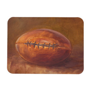 Rustic Sports   Football Magnet