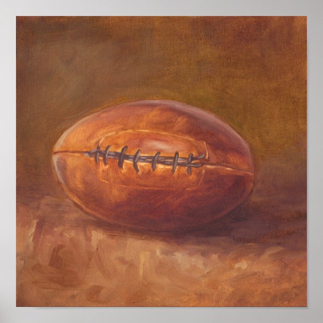 Rustic Sports | Football Poster (Front)
