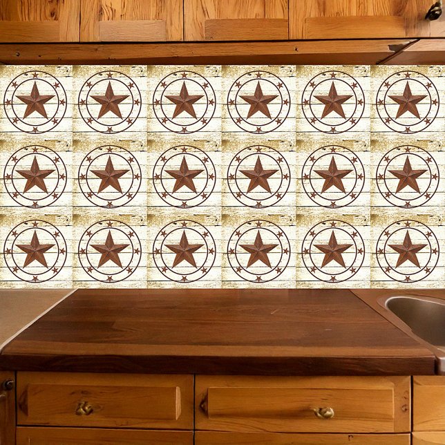 Rustic  star wheel tile (Creator Uploaded)