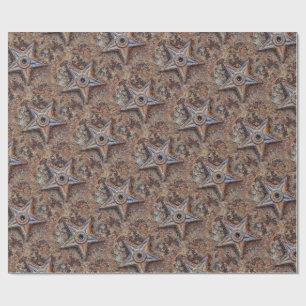 Rustic Stars Wrapping Paper
