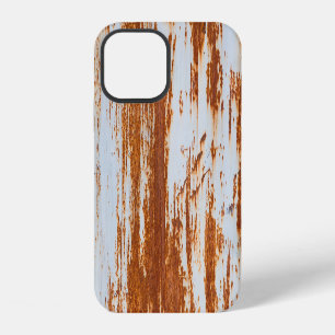 Rustic Steel: Grunge Wall Texture iPhone 12 Case