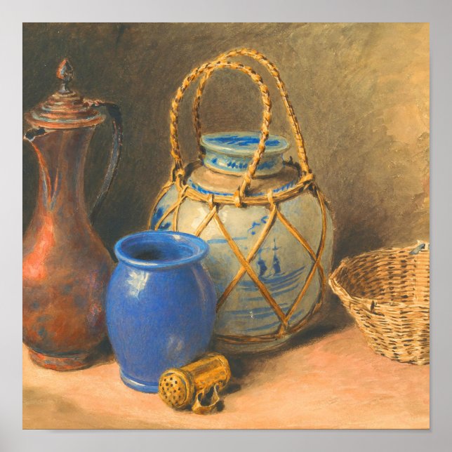 Rustic Still Life Wall Art Poster (Front)