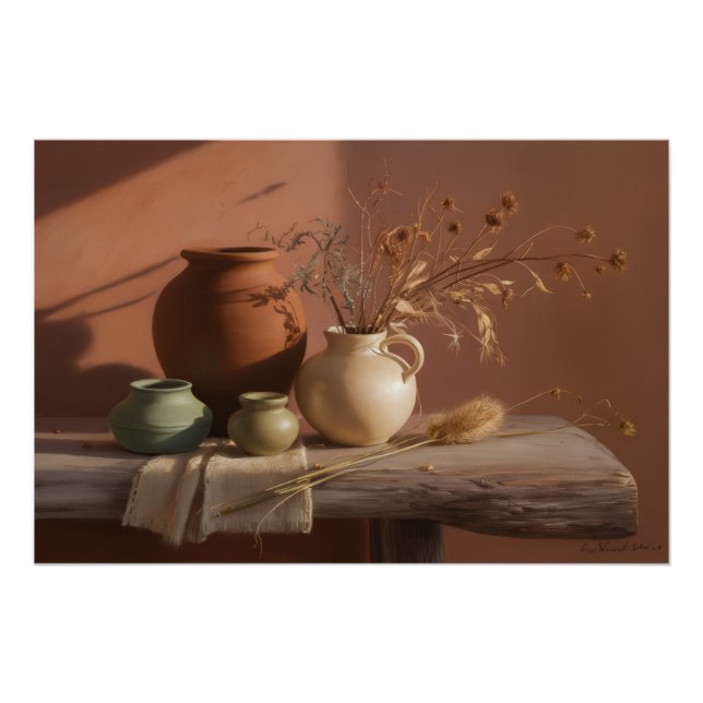 Rustic Stillness Poster (Front)
