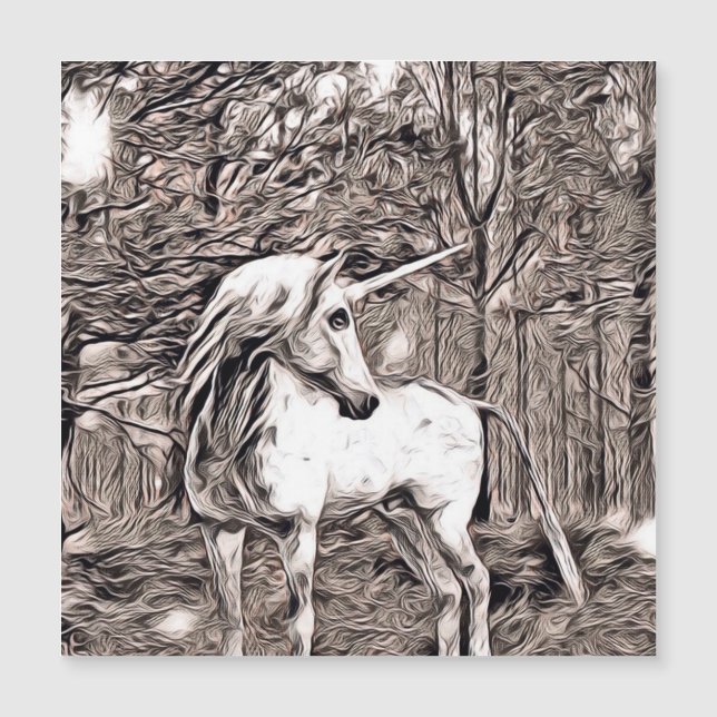 Rustic Style - Unicorn (Front)