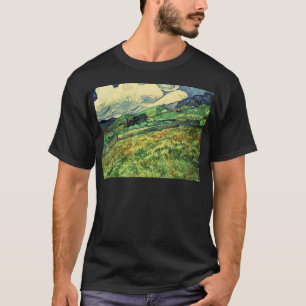 Rustic Stylish Landscape at Saint Remy Painting T-Shirt