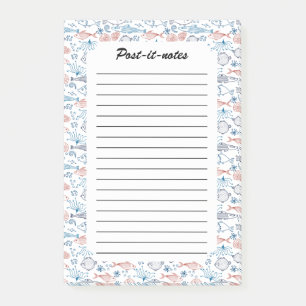 Rustic Summer Greenery Succulent Glitter Post-it Notes