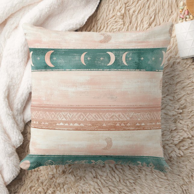 Rustic Sun Moon Pattern for Spiritual Living Cushion (Blanket)