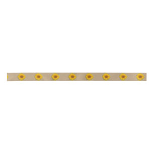 Rustic Sunflower and Burlap Country Printed Ribbon Satin Ribbon