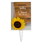 Rustic Sunflower and Veil Country Wedding