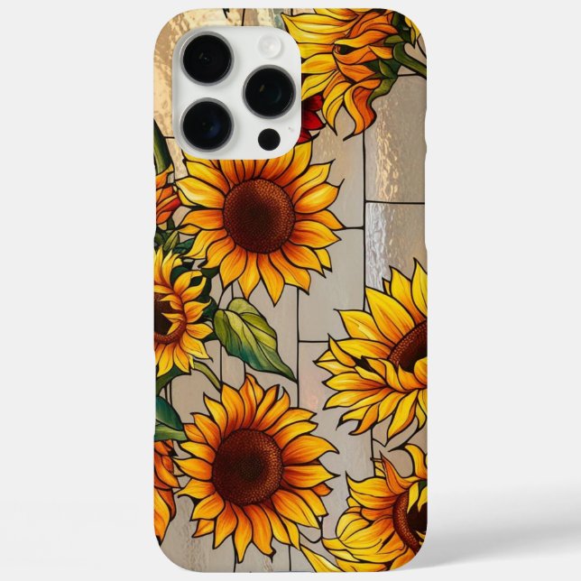 Rustic Sunflower Case-Mate iPhone Case (Back)