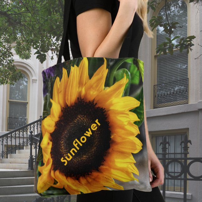 Rustic Sunflower Country Tote Bag (Creator Uploaded)