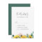 Rustic Sunflower Eucalyptus Simple RSVP Card