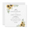 Rustic Sunflower Eucalyptus Wedding