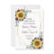 Rustic Sunflower Modern Floral Wedding