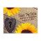 Rustic Sunflower Save The Date Wedding Post Card
